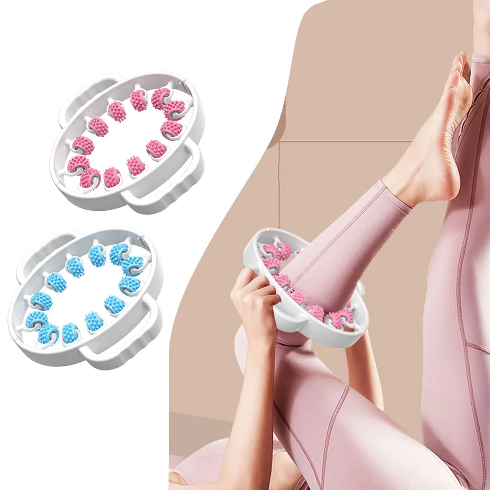 Portable Meridian Massager Ring – Waist & Leg Slimming Tool