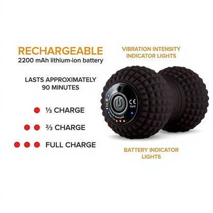 Peanut Massage Ball – Compact Rechargeable Roller